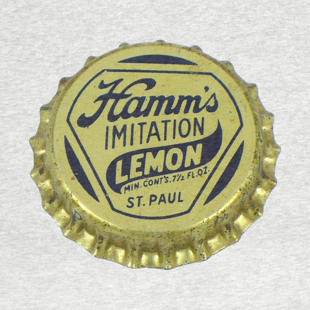 Hamm's Prohibition Lemon Soda Bottlecap by Eugene and Jonnie Tee's